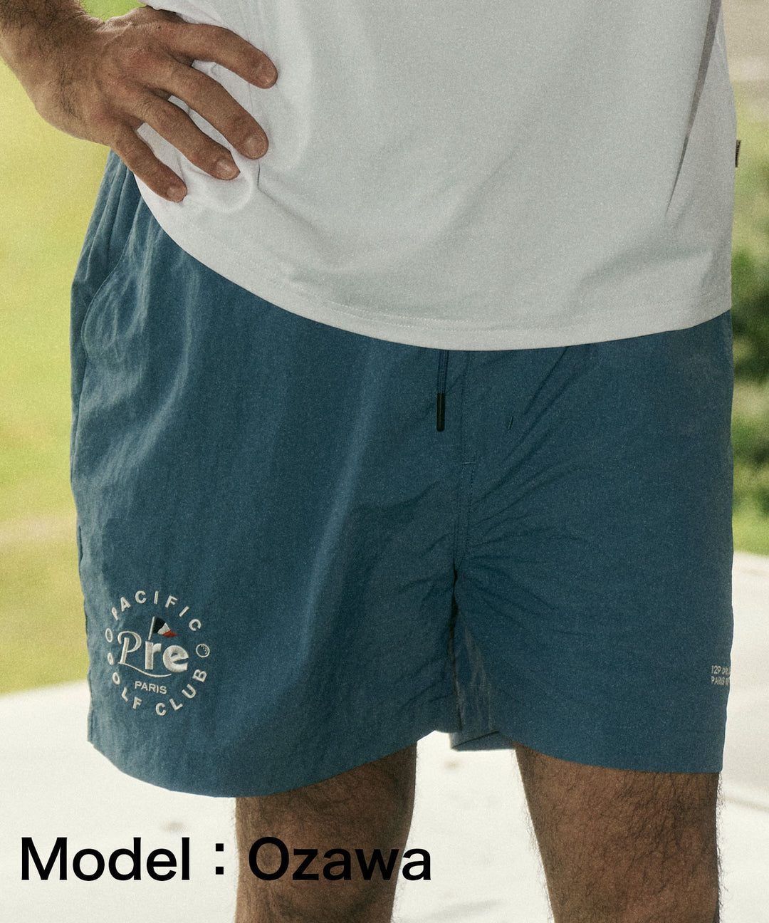 renoma golf × PGC ALL NYLON SHORTS