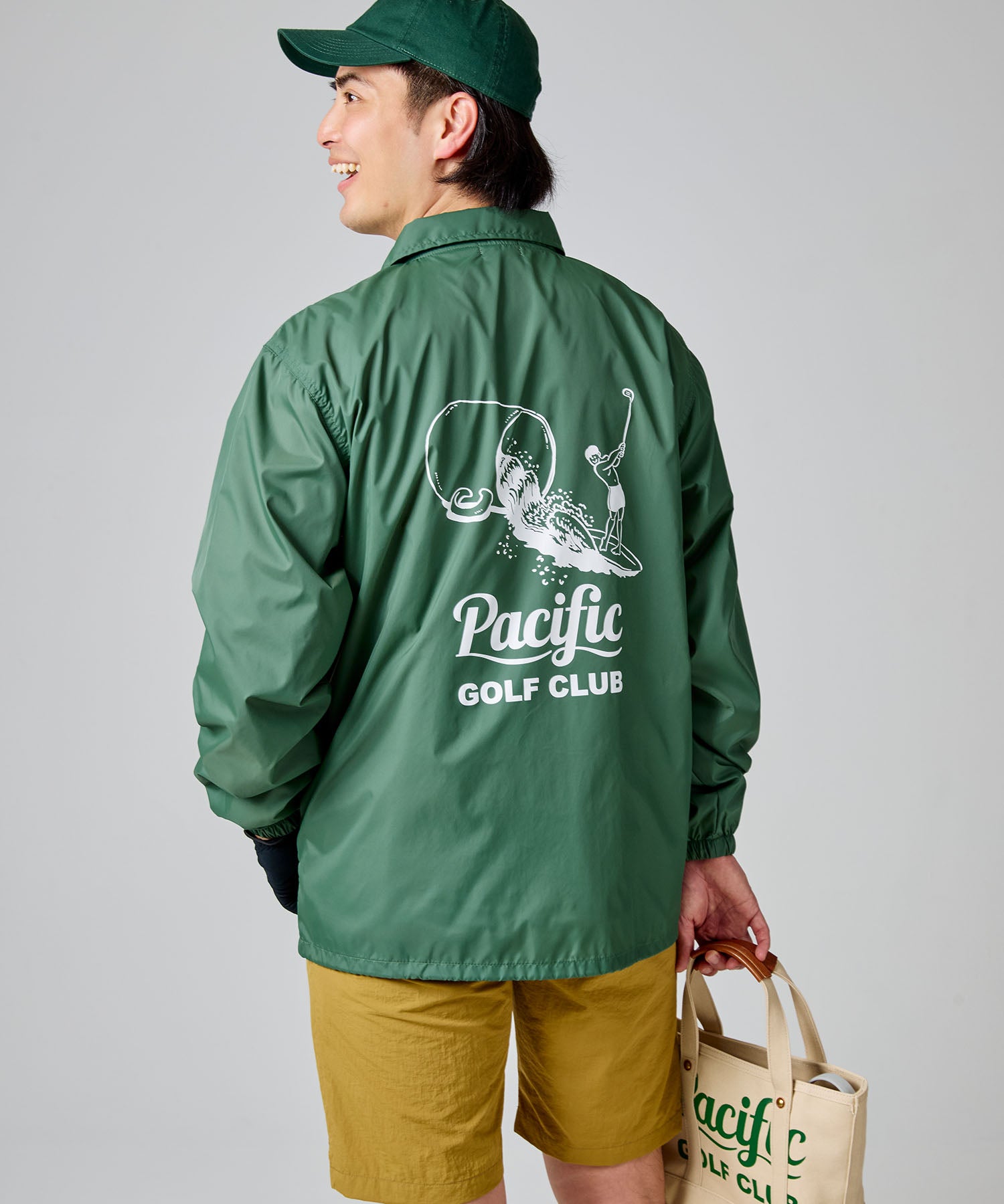 メンズウェア Pacific GOLF CLUB FORE ON THE WAVES FORE ON THE WAVES COACH JACKET – Pacific GOLF CLUB