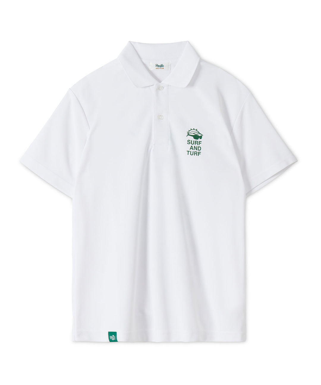 Pacific SUNSHINE COUNTRY CLUB POLO SHIRT WHITE