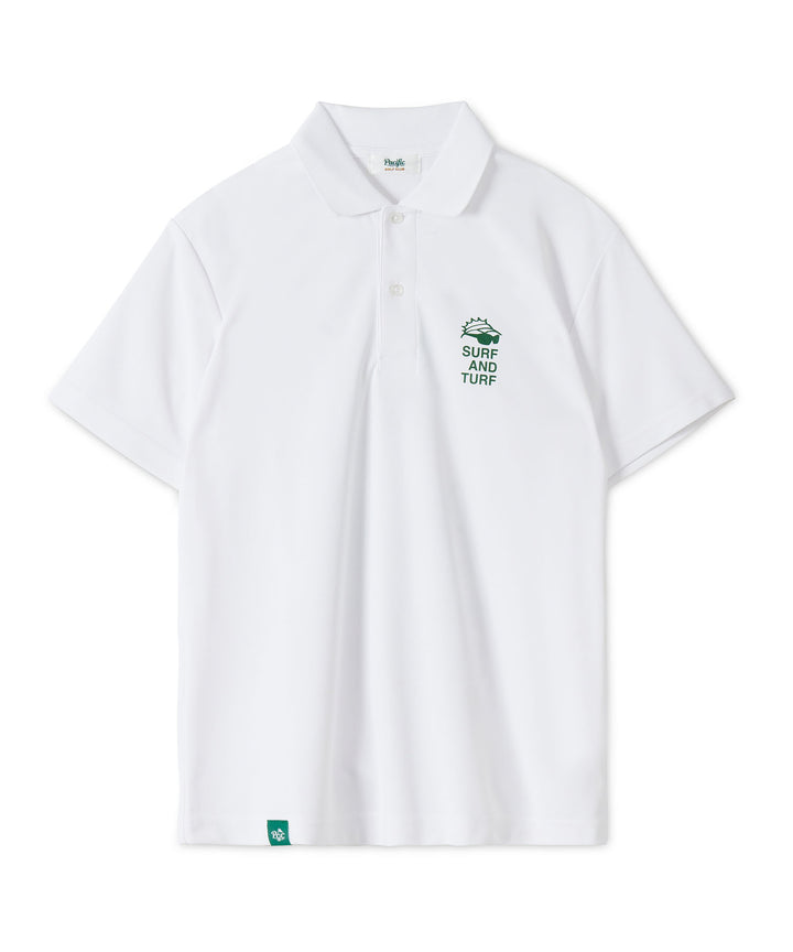 Pacific SUNSHINE COUNTRY CLUB POLO SHIRT WHITE