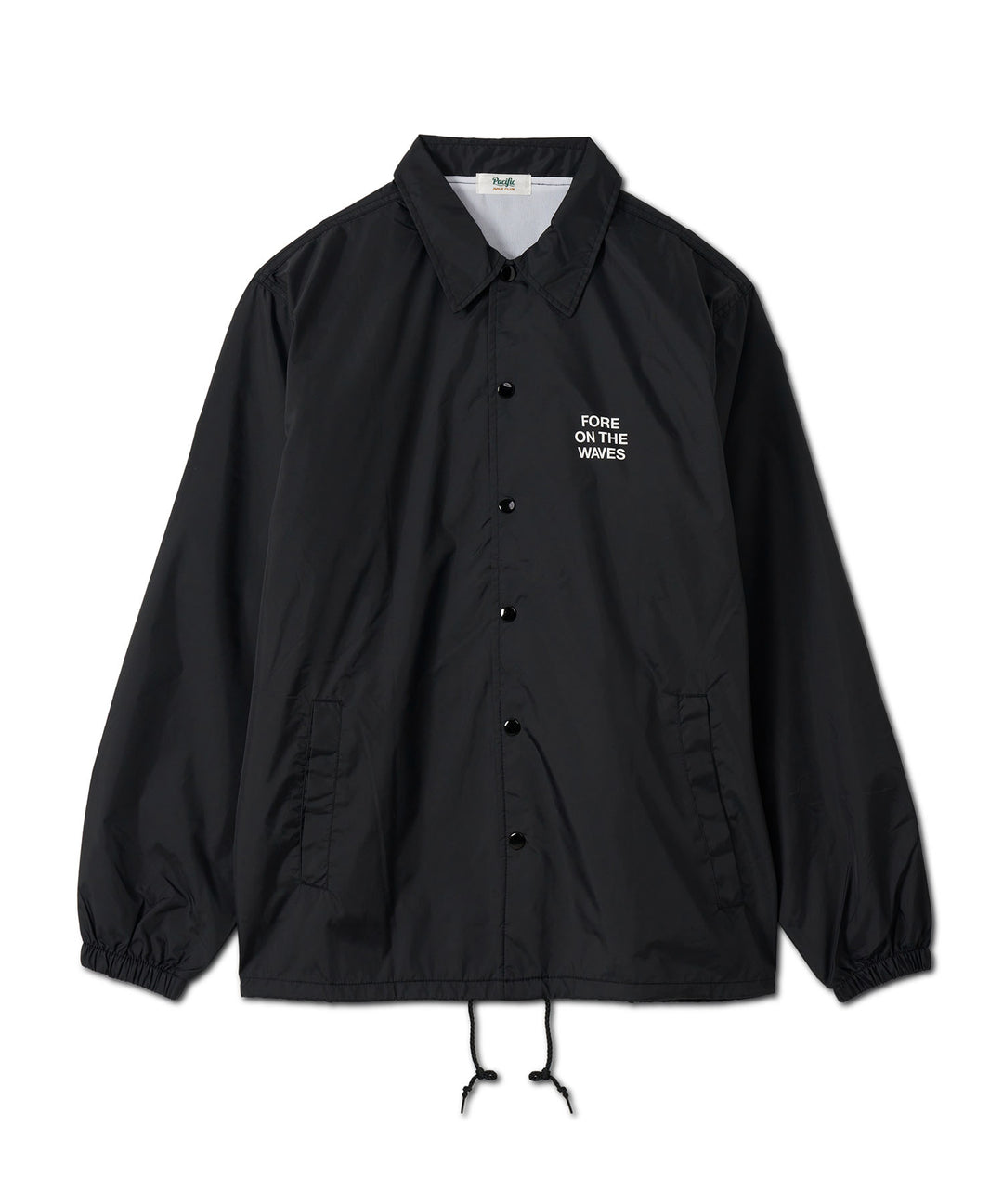 FORE ON THE WAVES COACH JACKET BLACK