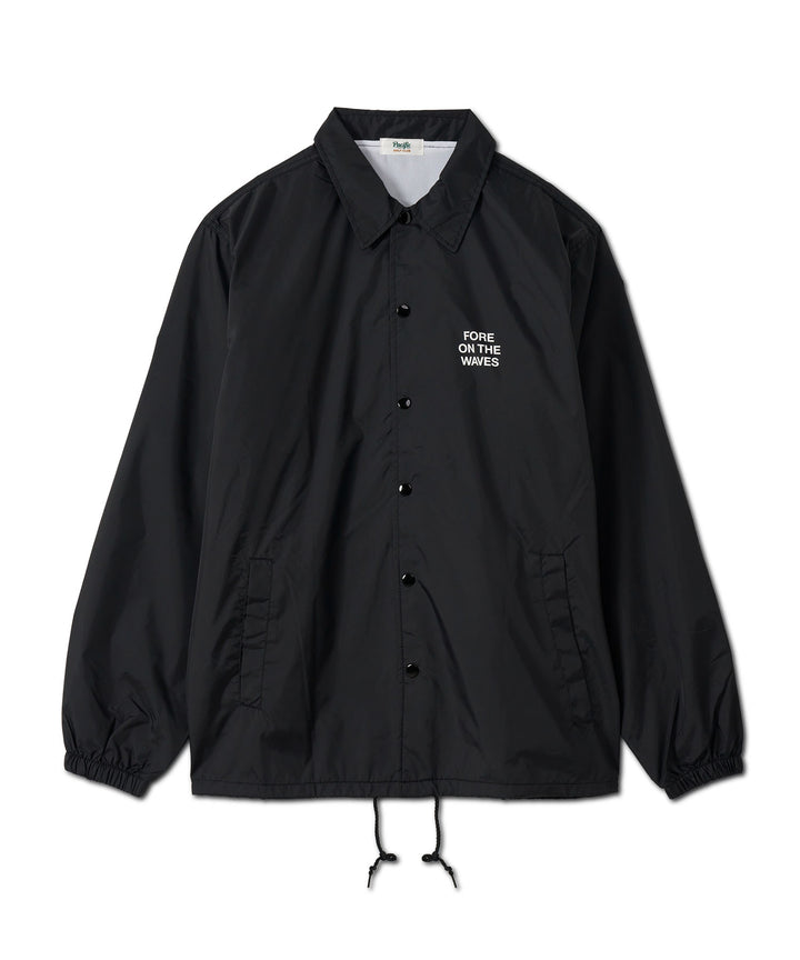 FORE ON THE WAVES COACH JACKET BLACK