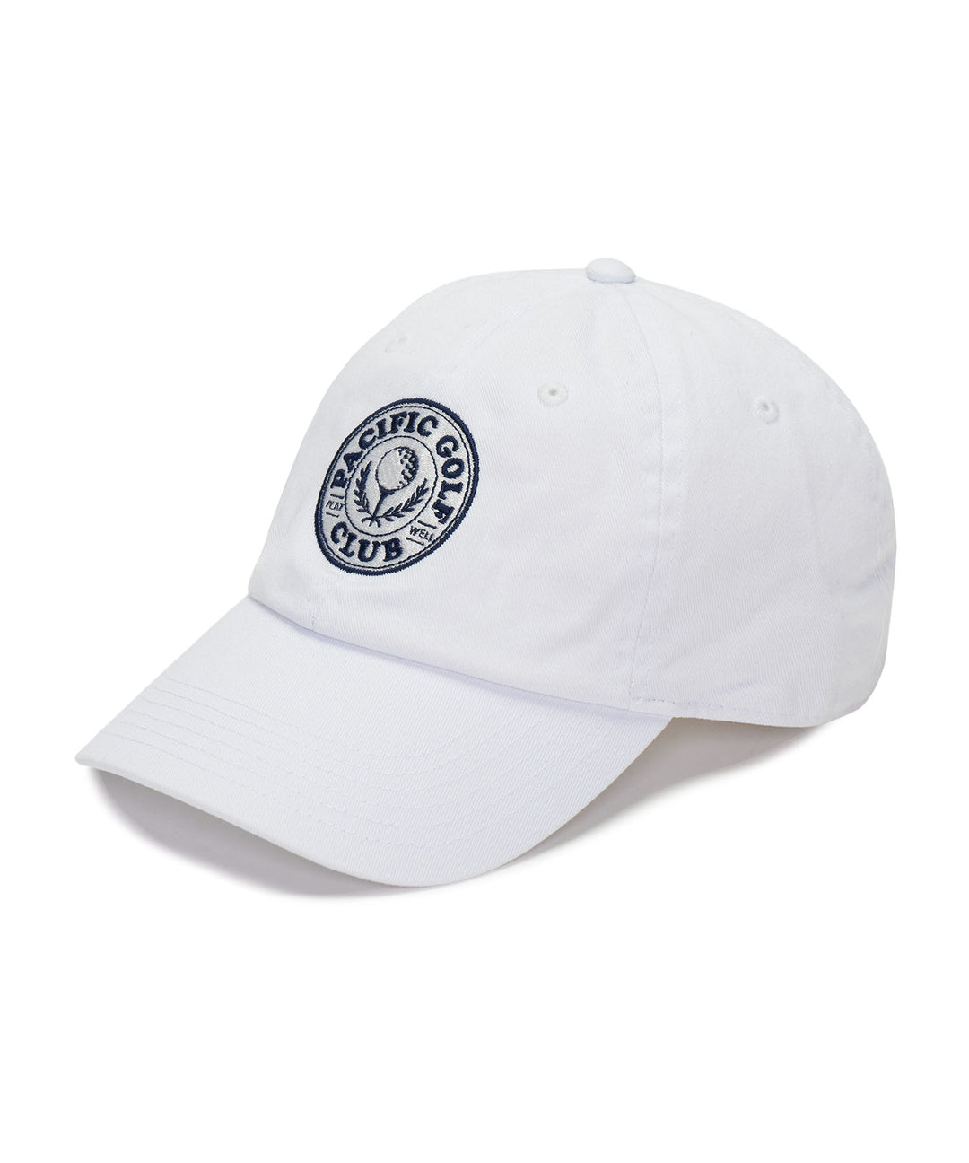 PGC EMBLEM CAP WHITE