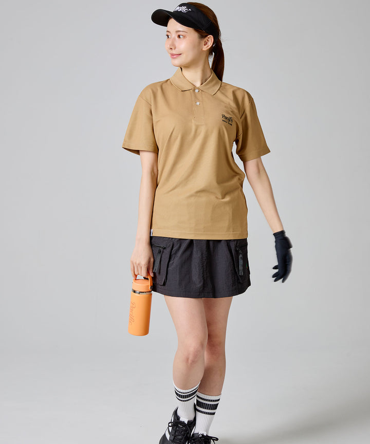 【WOMEN】GOLF & HAMBURGER POLO SHIRT