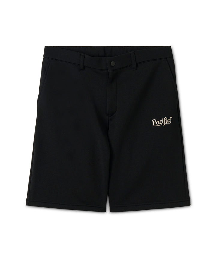 DOUBLE KNIT SHORT PANTS BLACK