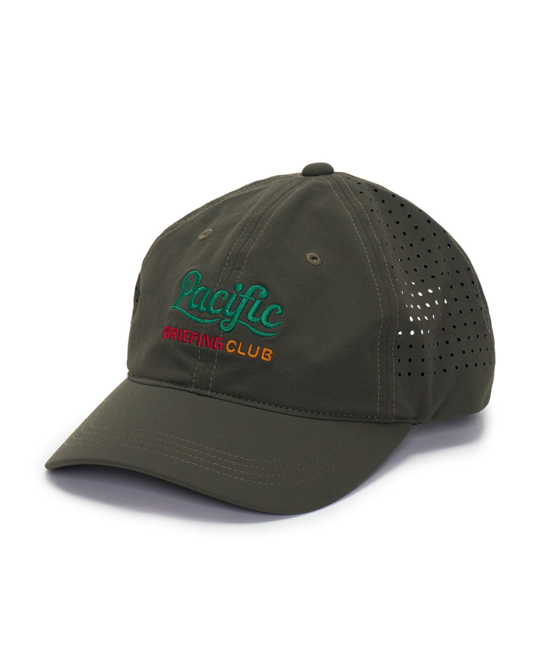 BRIEFING × PGC MS PUNCHING MESH CAP KHAKI