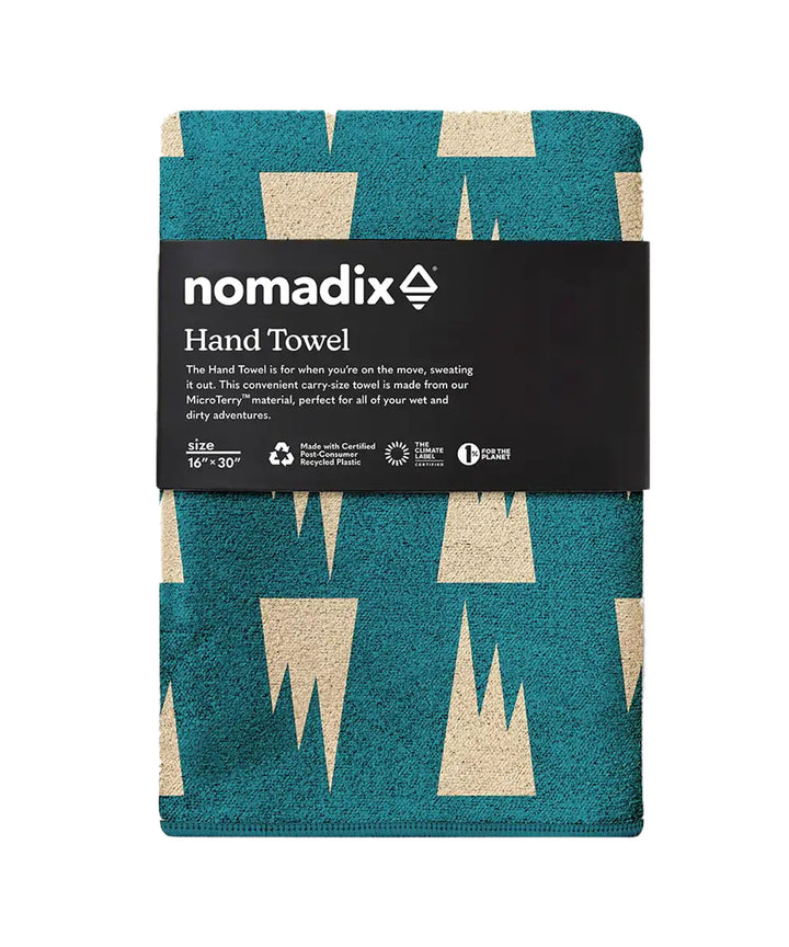 nomadix / Hand Towel - Summit/Teal