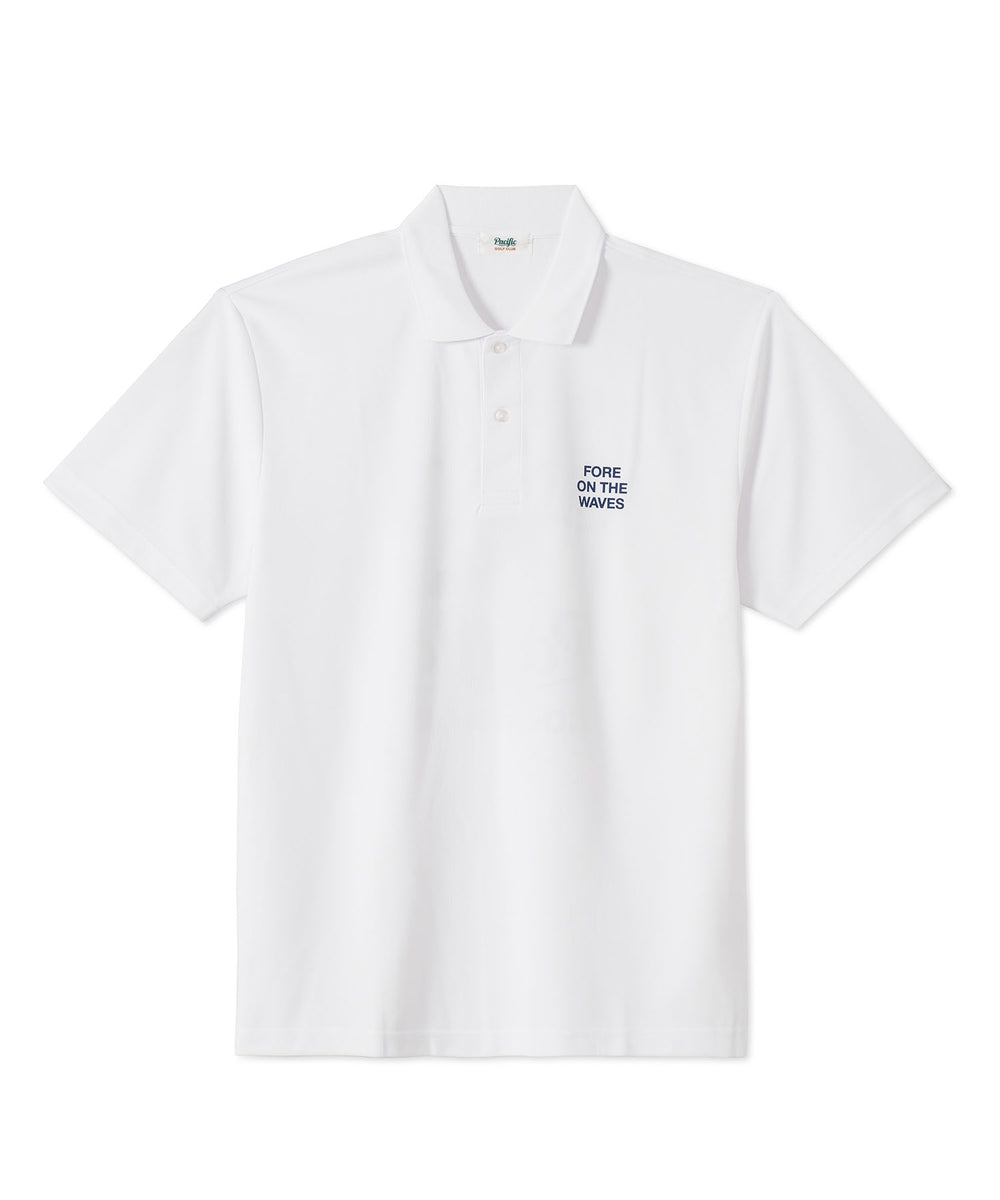 FORE ON THE WAVES POLO SHIRT 2 WHITE