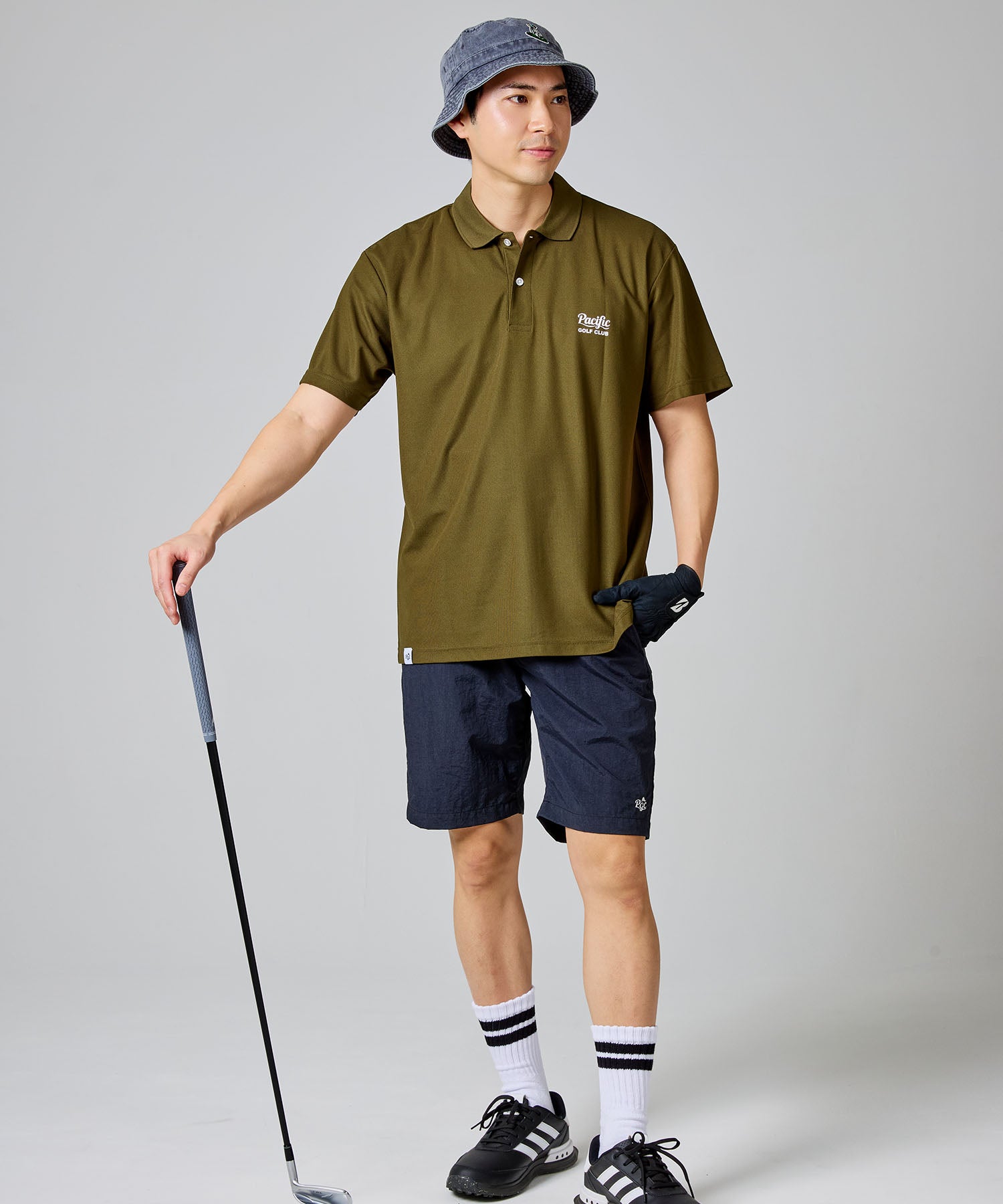 【MEN】GOLF & HAMBURGER POLO SHIRT