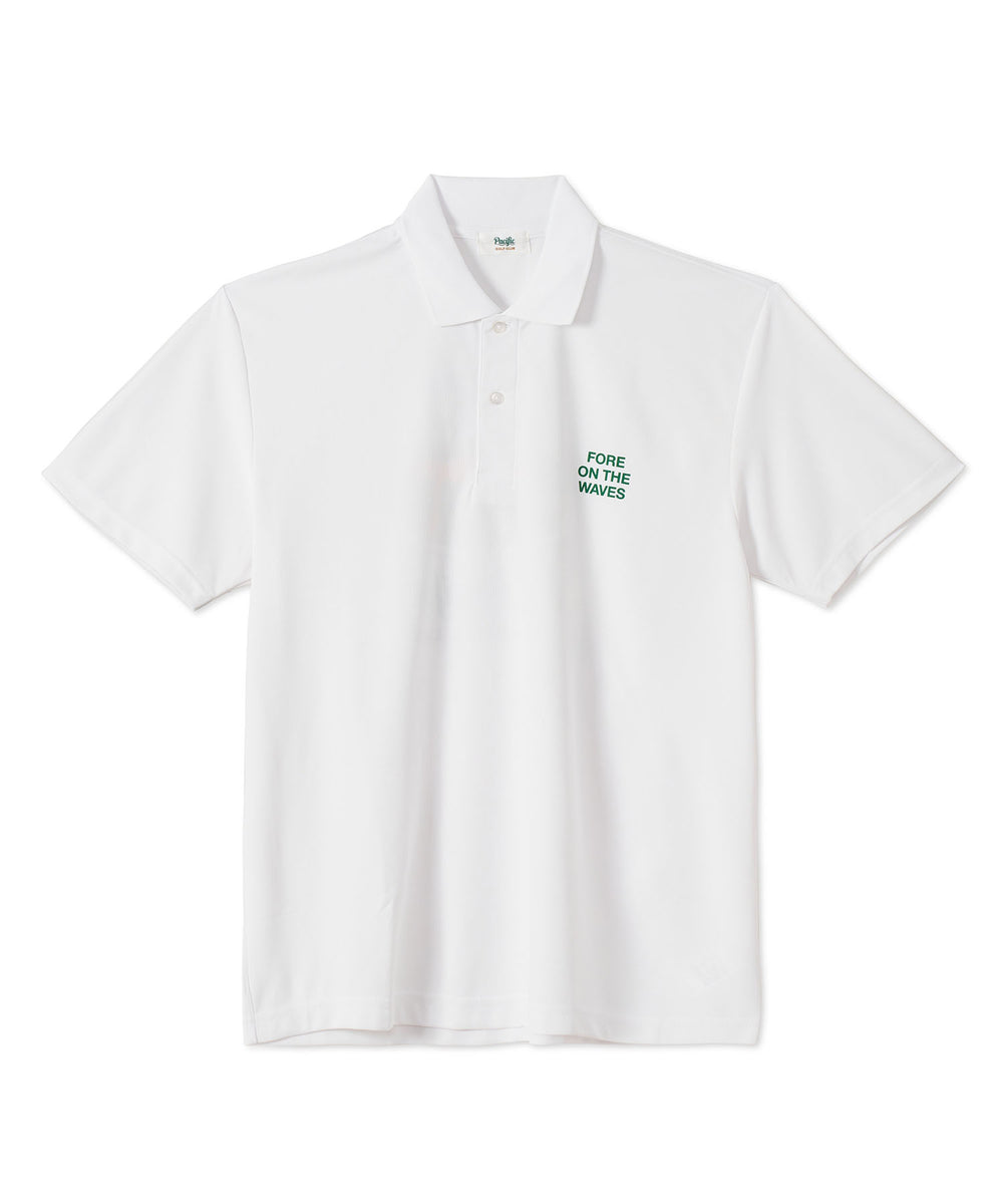 FORE ON THE WAVES POLO 3 WHITE