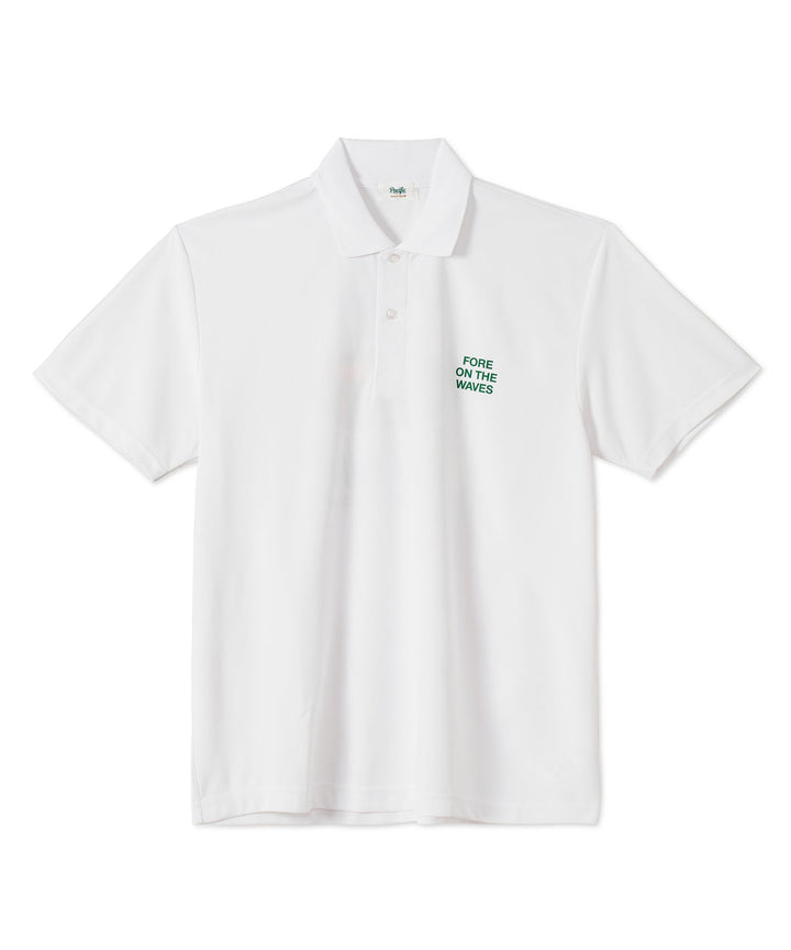 FORE ON THE WAVES POLO 3 WHITE