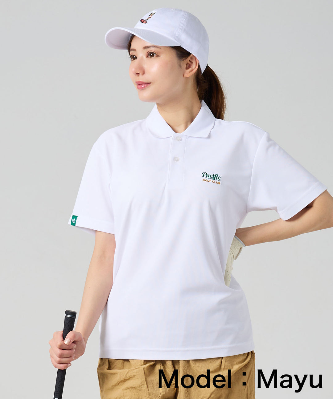 【WOMEN】GOLF & SHAVED ICE POLO SHIRT