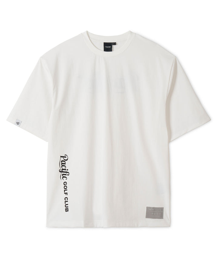 TAION × PGC FACTION T-shirts <Relaxed Loose> WHITE