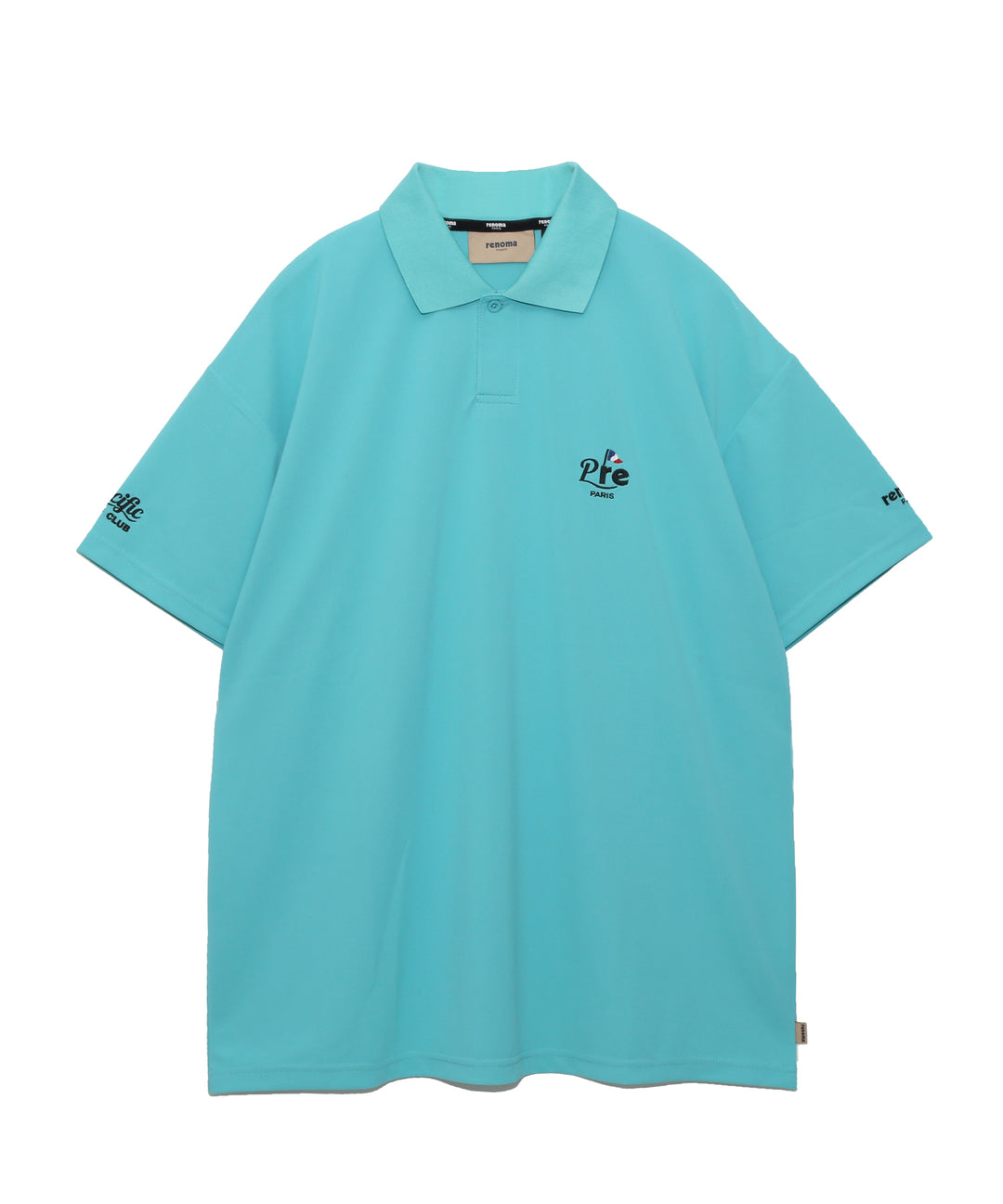 renoma golf × PGC SS POLO SHIRTS BLUE