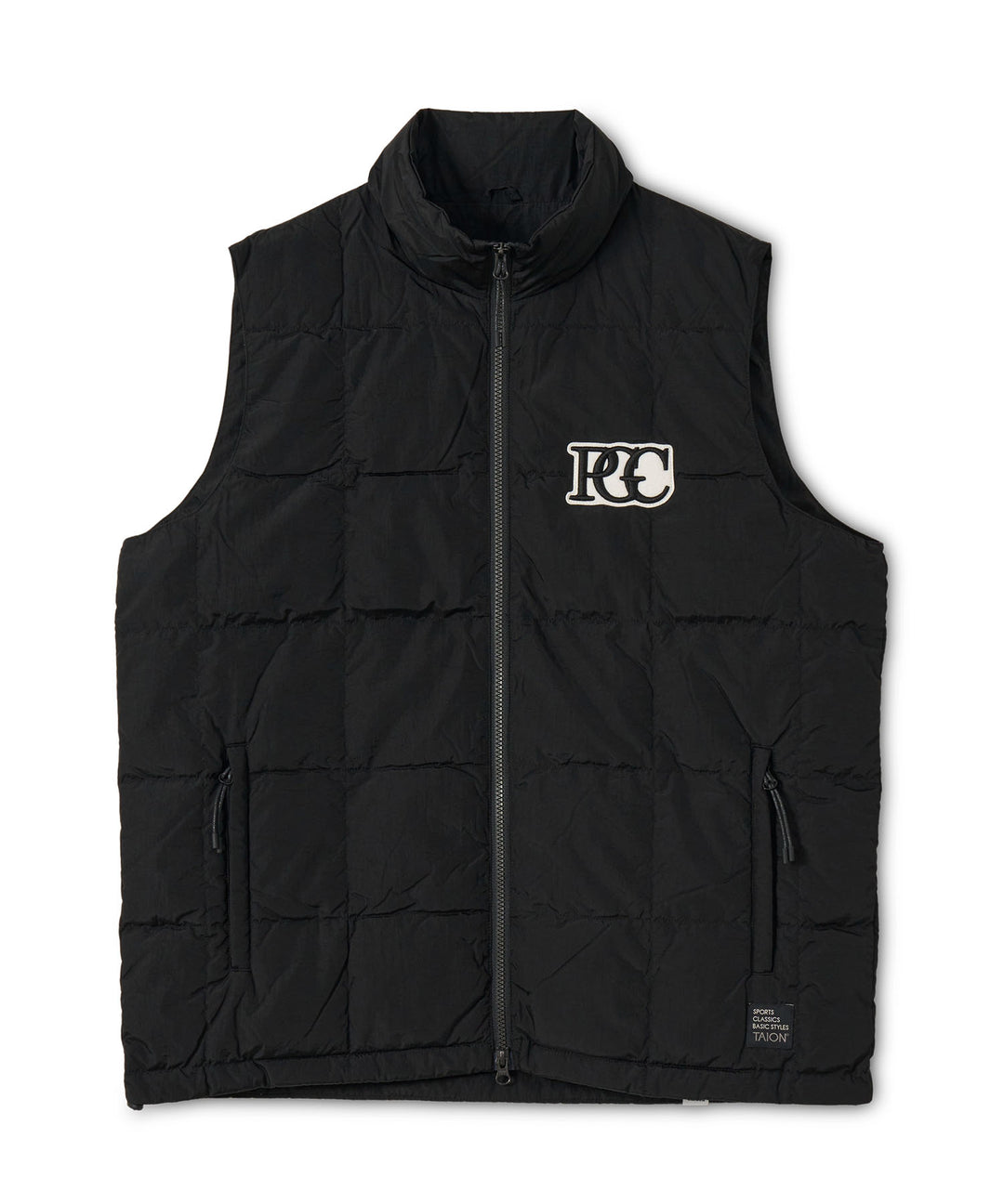 TAION × PGC SC TRACK DOWN VEST BLACK
