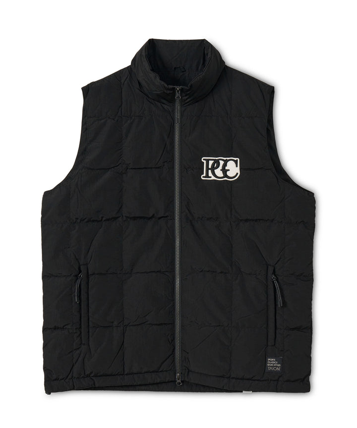TAION × PGC SC TRACK DOWN VEST BLACK