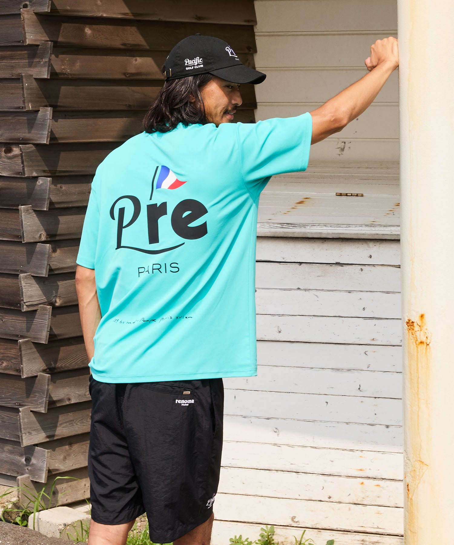 renoma golf × PGC SS MOCK NECK – Pacific GOLF CLUB