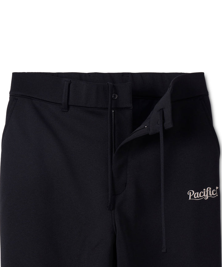 DOUBLE KNIT LONG PANTS BLACK