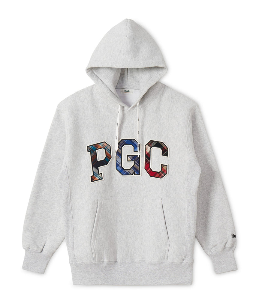 CHECKERED PATTERN LOGO SWEAT HOODIE – Pacific GOLF CLUB