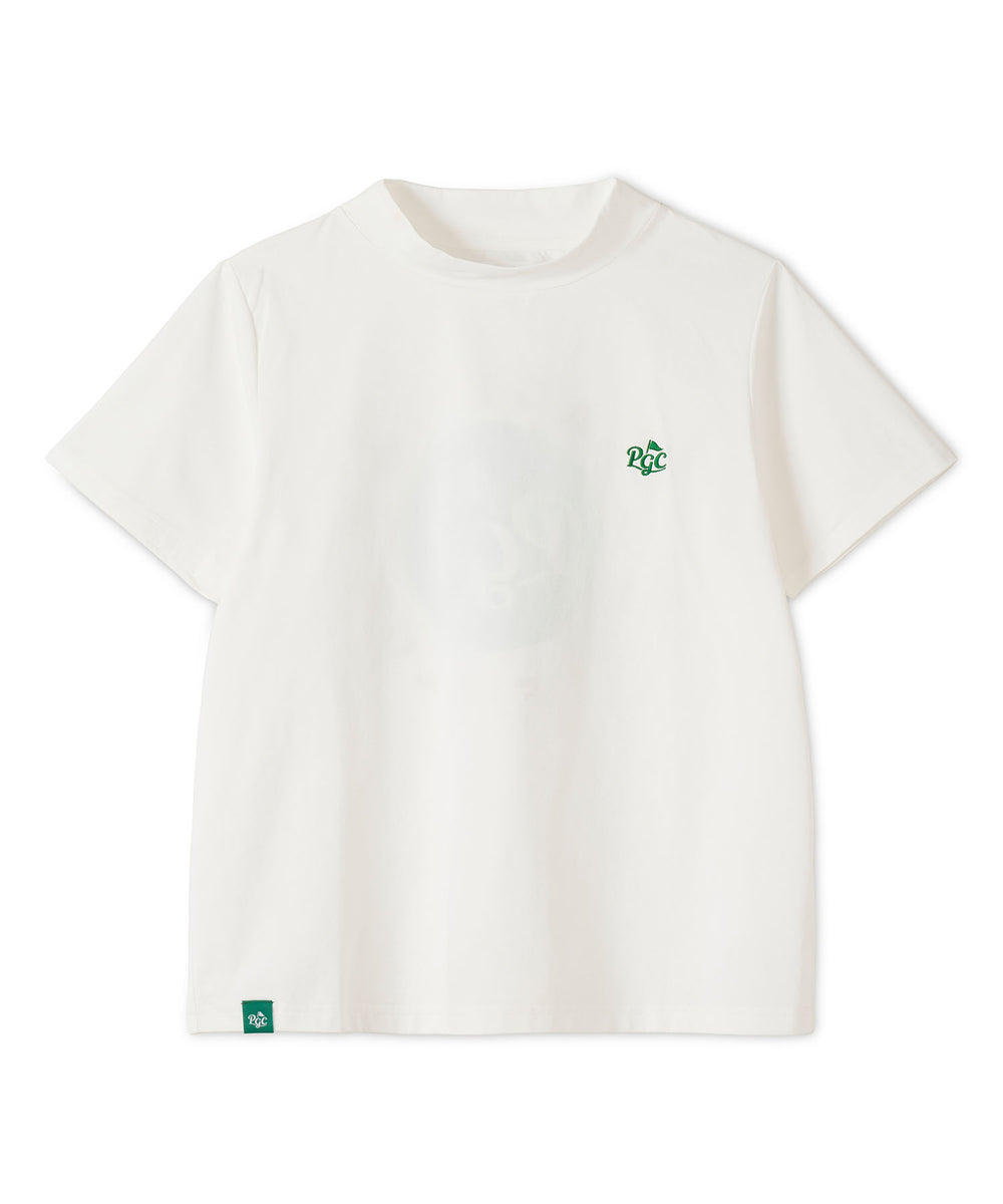 CIRCLE LOGO MOCK S/S WHITE
