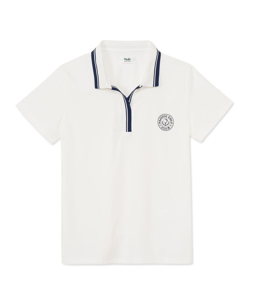 HALF SLEEVE SKIPPER POLO IVORY