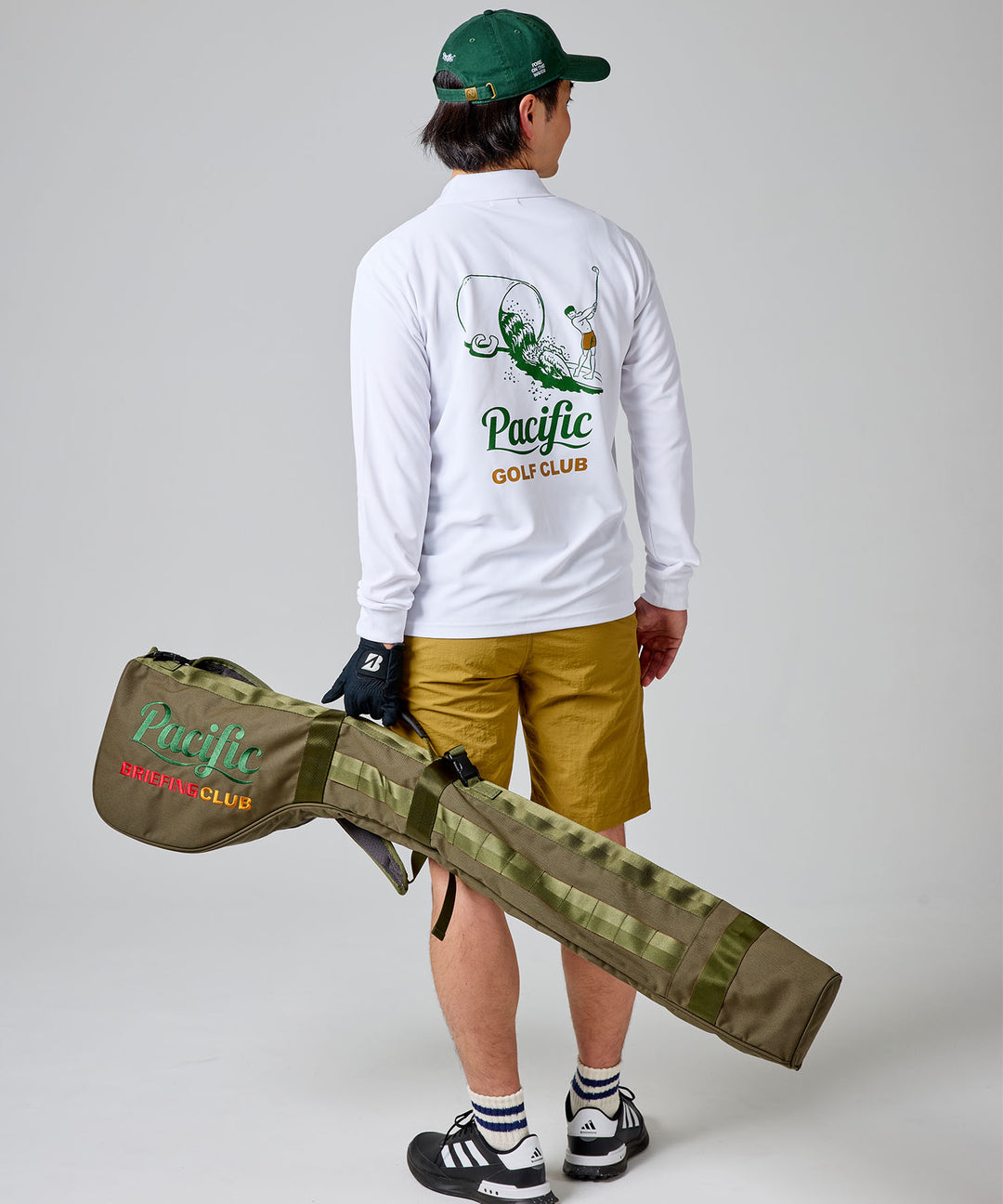 CUP & SURFER LONG SLEEVE POLO