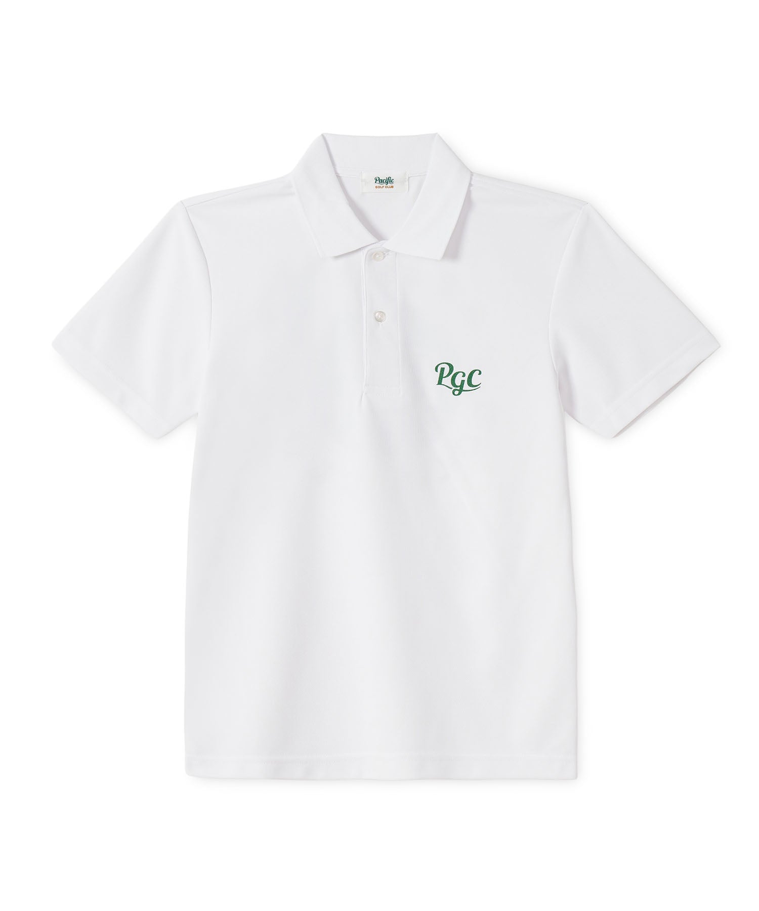 PGC CIRCLE LOGO POLO SHIRT WHITE