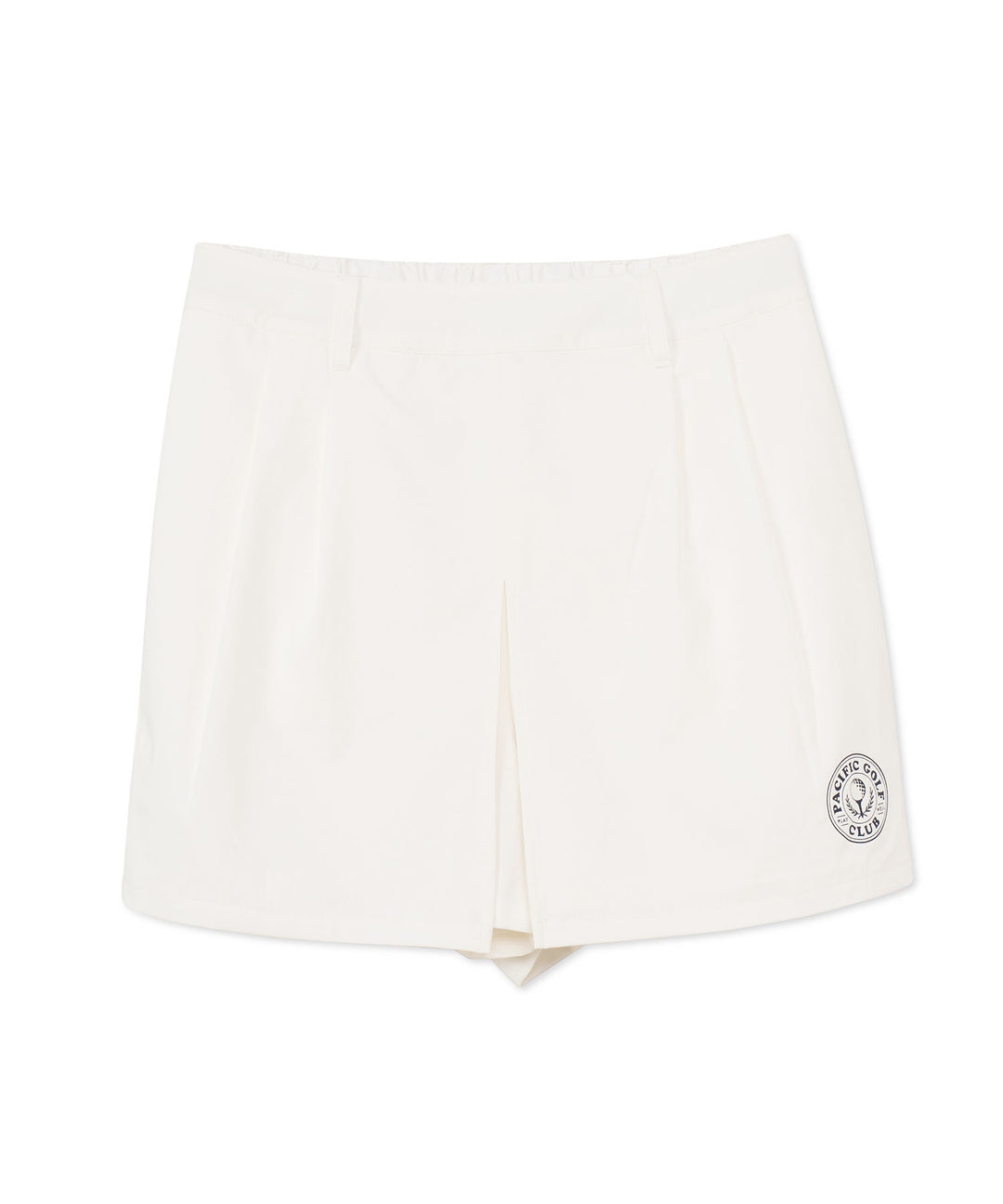TUCK SHORT PANTS WHITE