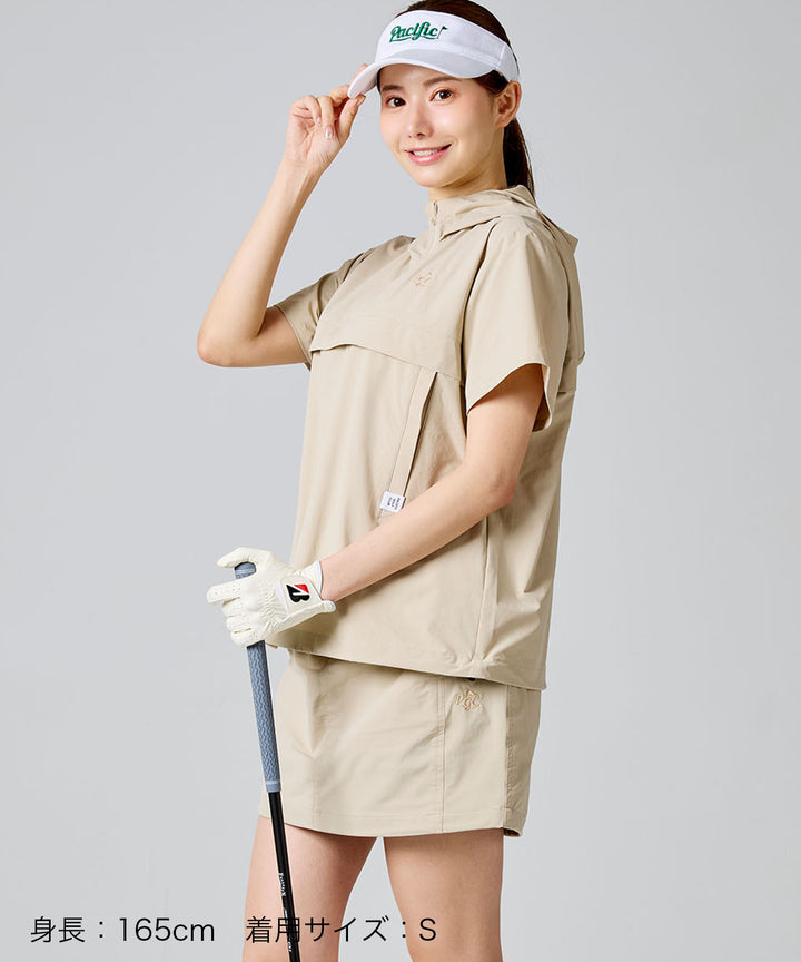 DRAWSTRING BALLOON SKIRT