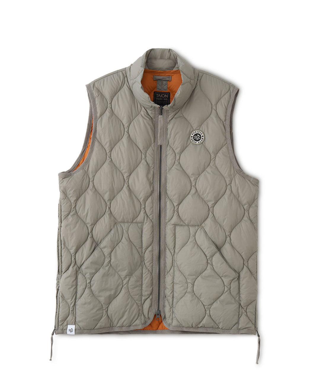 TAION × PGC MILITARY HI NECK W-ZIP DOWN VEST（SOFT SHELL）