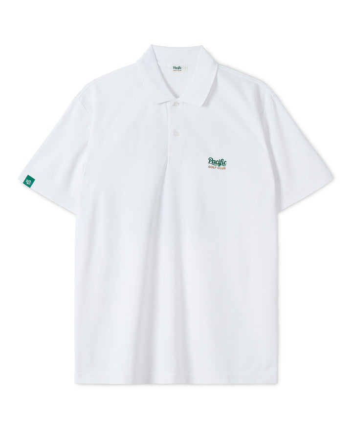 【MEN】TRIPLE PACIFIC LOGO POLO SHIRT