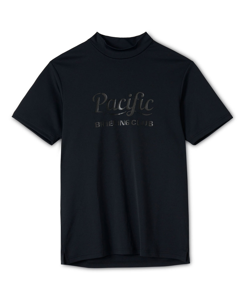 BRIEFING × PGC MS LOGO HIGHNECK BLACK