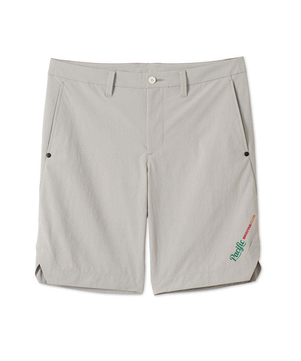 BRIEFING × PGC MS WR CORDURA SIDE SLIT SHORT PANTS GRAY