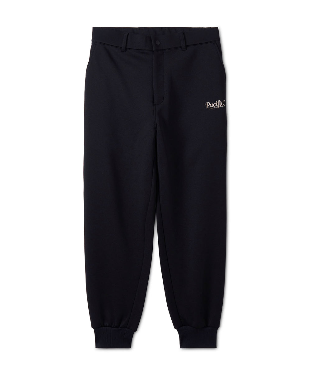 DOUBLE KNIT LONG PANTS BLACK