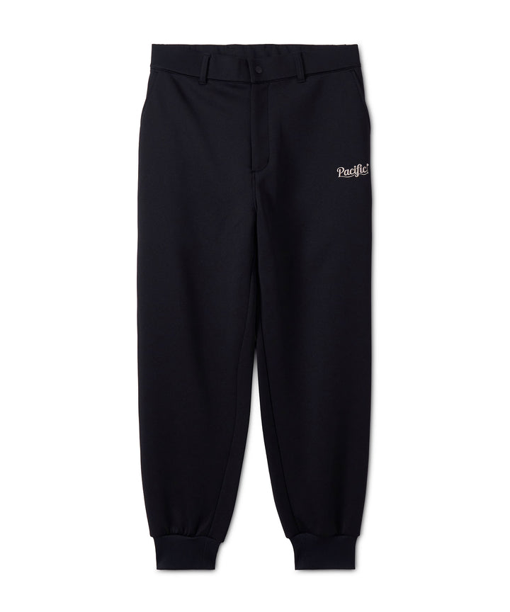 DOUBLE KNIT LONG PANTS BLACK