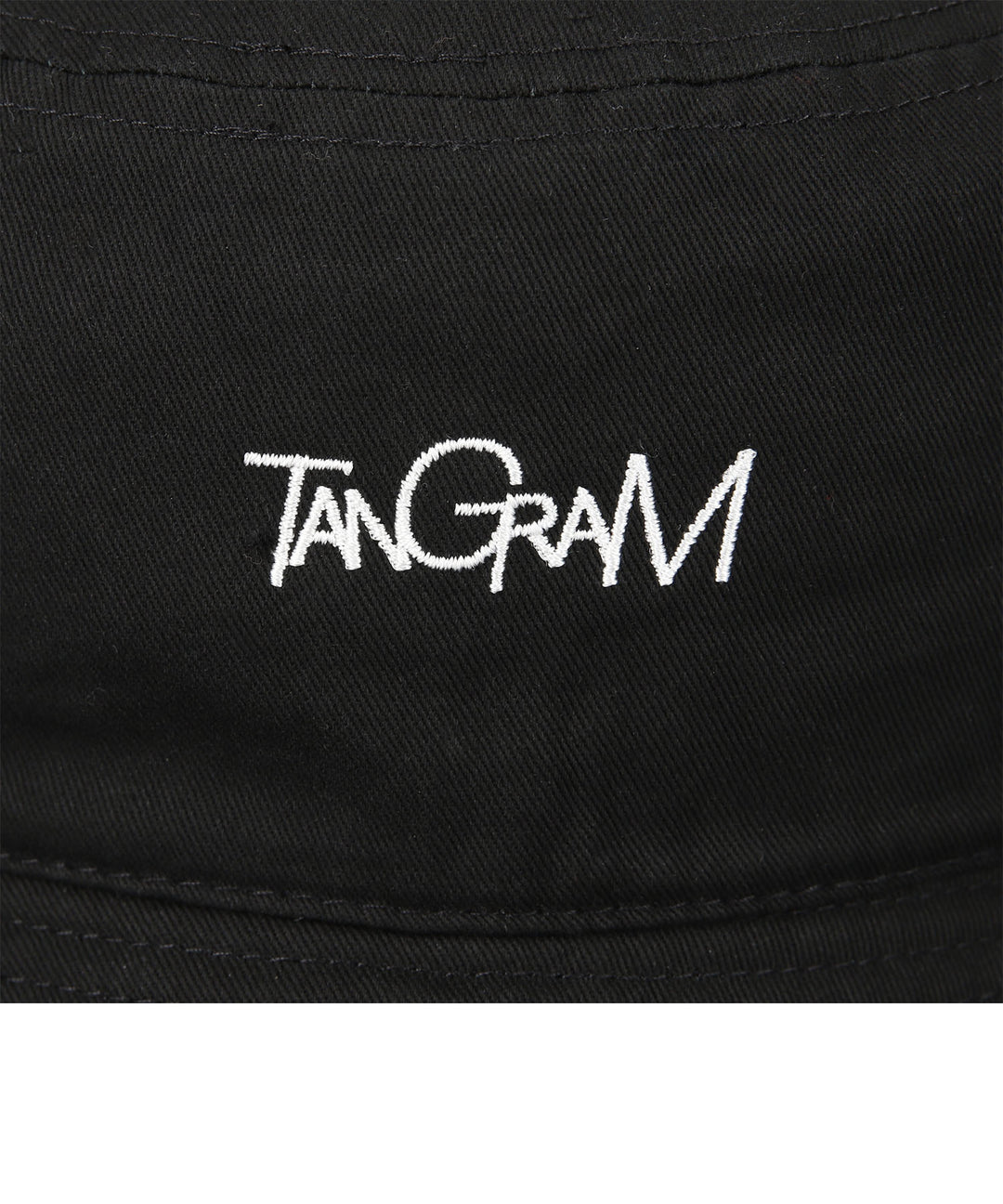 TANGRAM×PGC BUCKET HAT BLACK