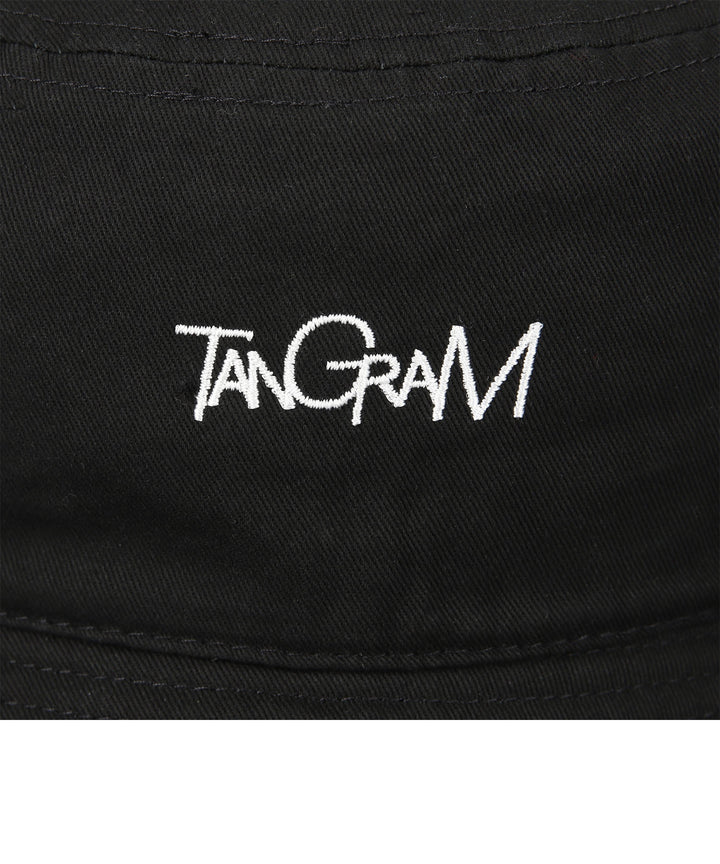 TANGRAM×PGC BUCKET HAT BLACK