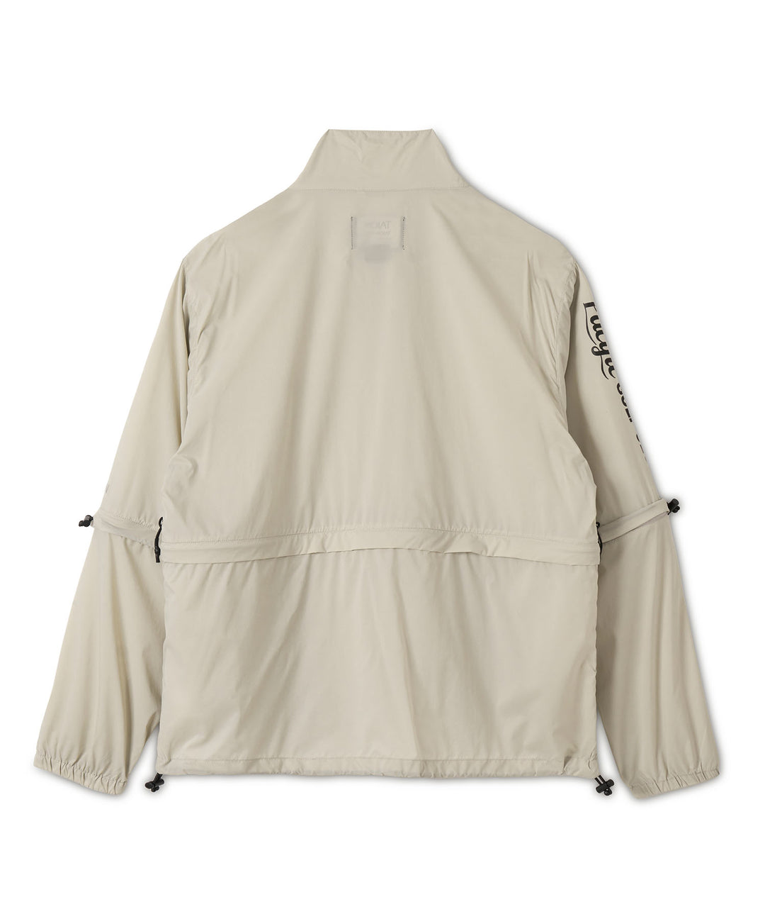 TAION × PGC BASIC SPORTS HI-NECK W-ZIP DETACHABLE LIGHT JACKET GRAY