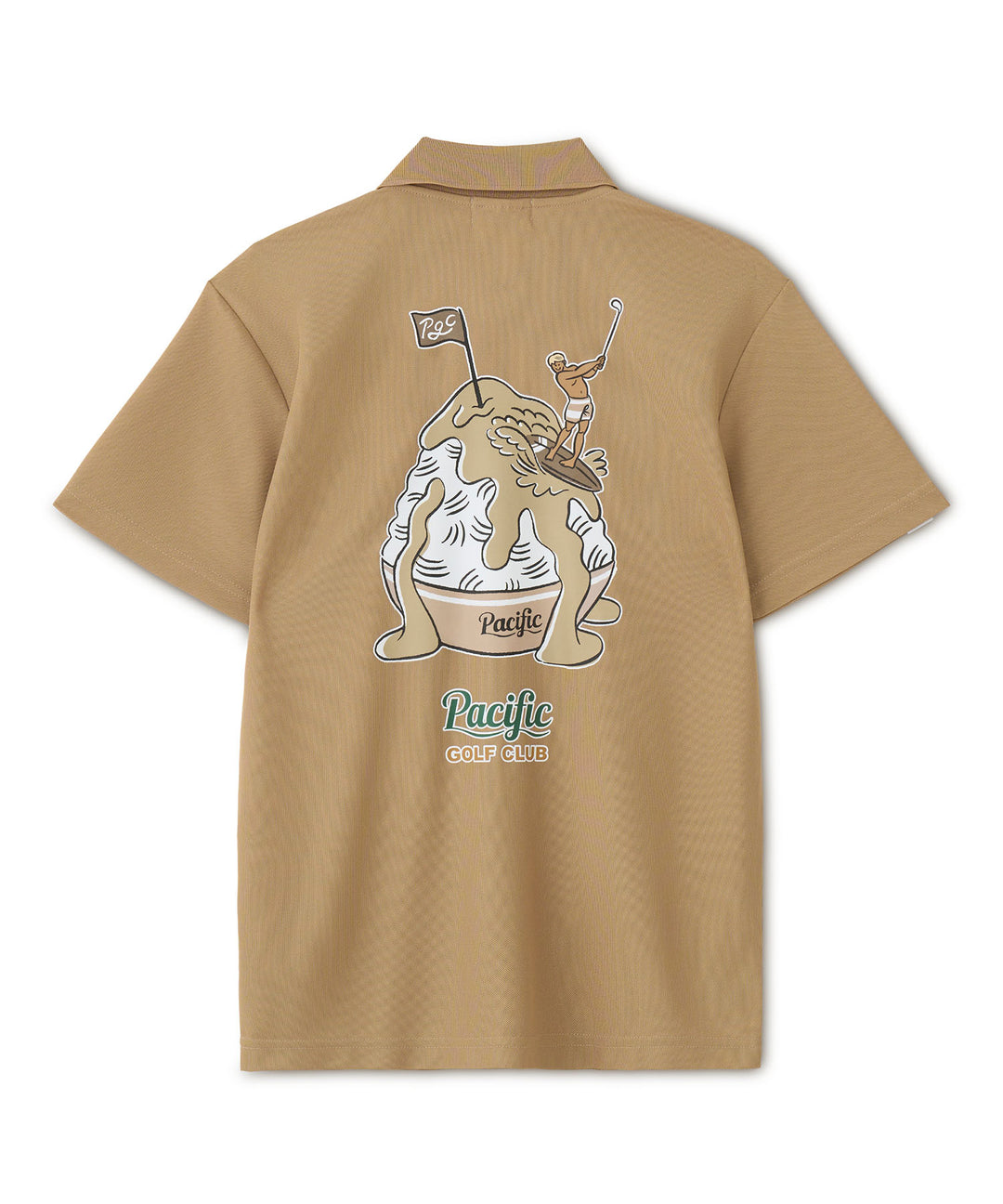 【WOMEN】GOLF & SHAVED ICE POLO SHIRT