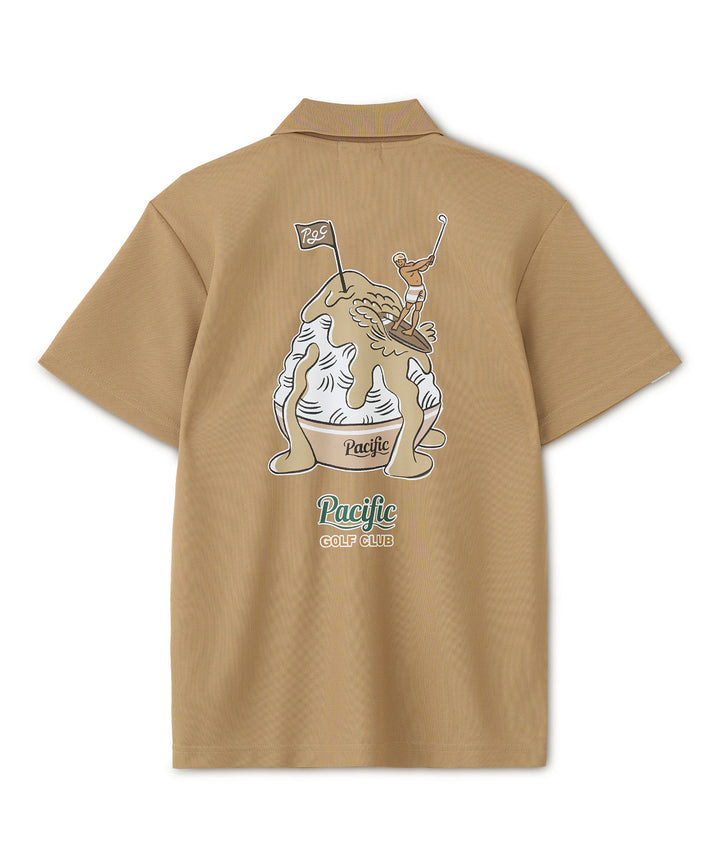 【WOMEN】GOLF & SHAVED ICE POLO SHIRT