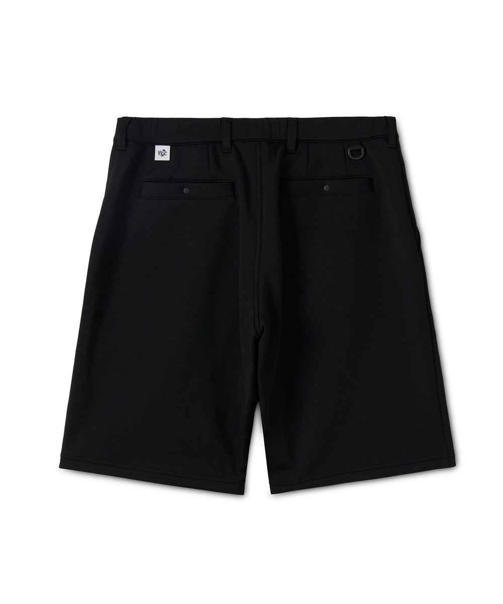 DOUBLE KNIT SHORT PANTS BLACK