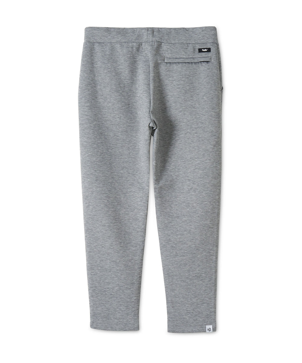 DOUBLE KNIT LONG PANTS GRAY