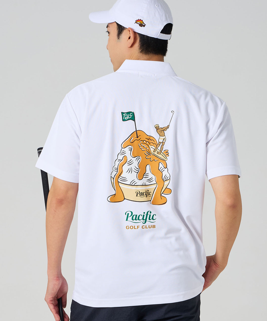 【MEN】GOLF & SHAVED ICE POLO SHIRT