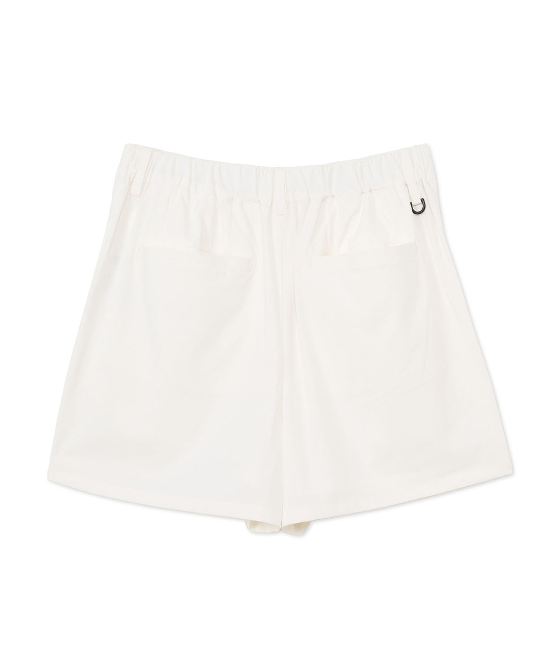 TUCK SHORT PANTS WHITE