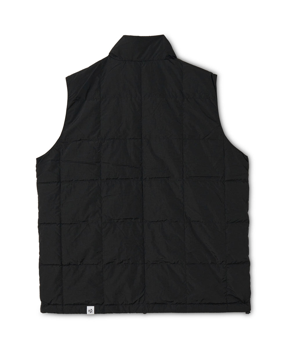 TAION × PGC SC TRACK DOWN VEST BLACK