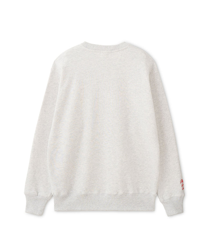 BLACK KITE MASCOT CREW NECK SWEAT