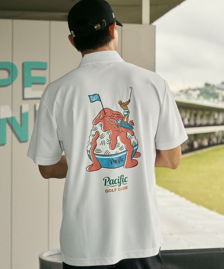 【MEN】GOLF & SHAVED ICE POLO SHIRT