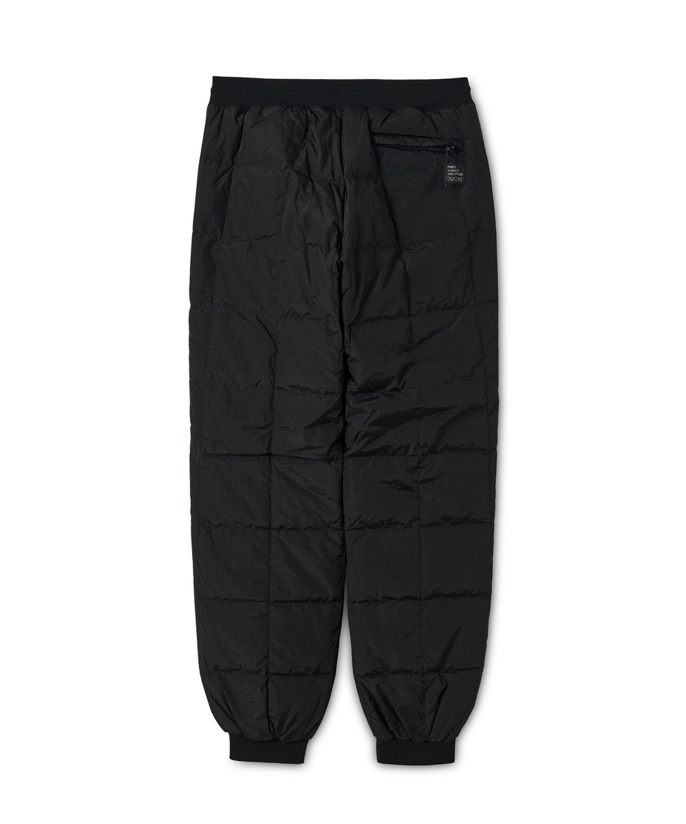 TAION × PGC SC TRACK DOWN PANTS BLACK