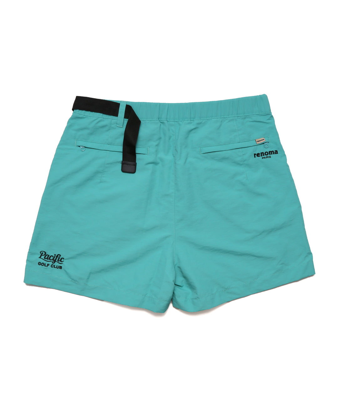 renoma golf × PGC NYLON WRAP SHORTS BLUE