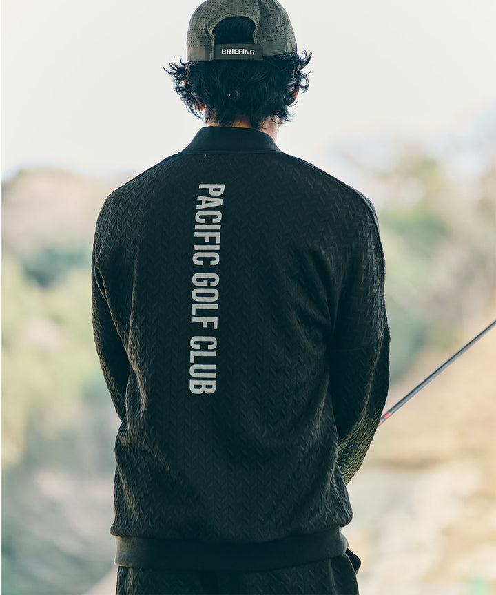 EMBOSS JQ ZIP BLOUSON